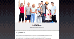 Desktop Screenshot of dhea50mg.com