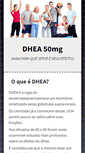 Mobile Screenshot of dhea50mg.com