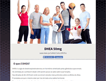 Tablet Screenshot of dhea50mg.com